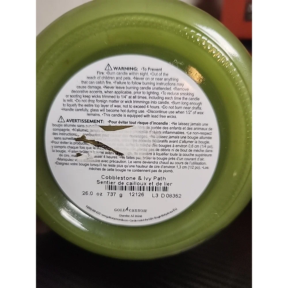 Gold Canyon new candle